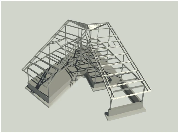 Ejercicio de formación BIM de acero.